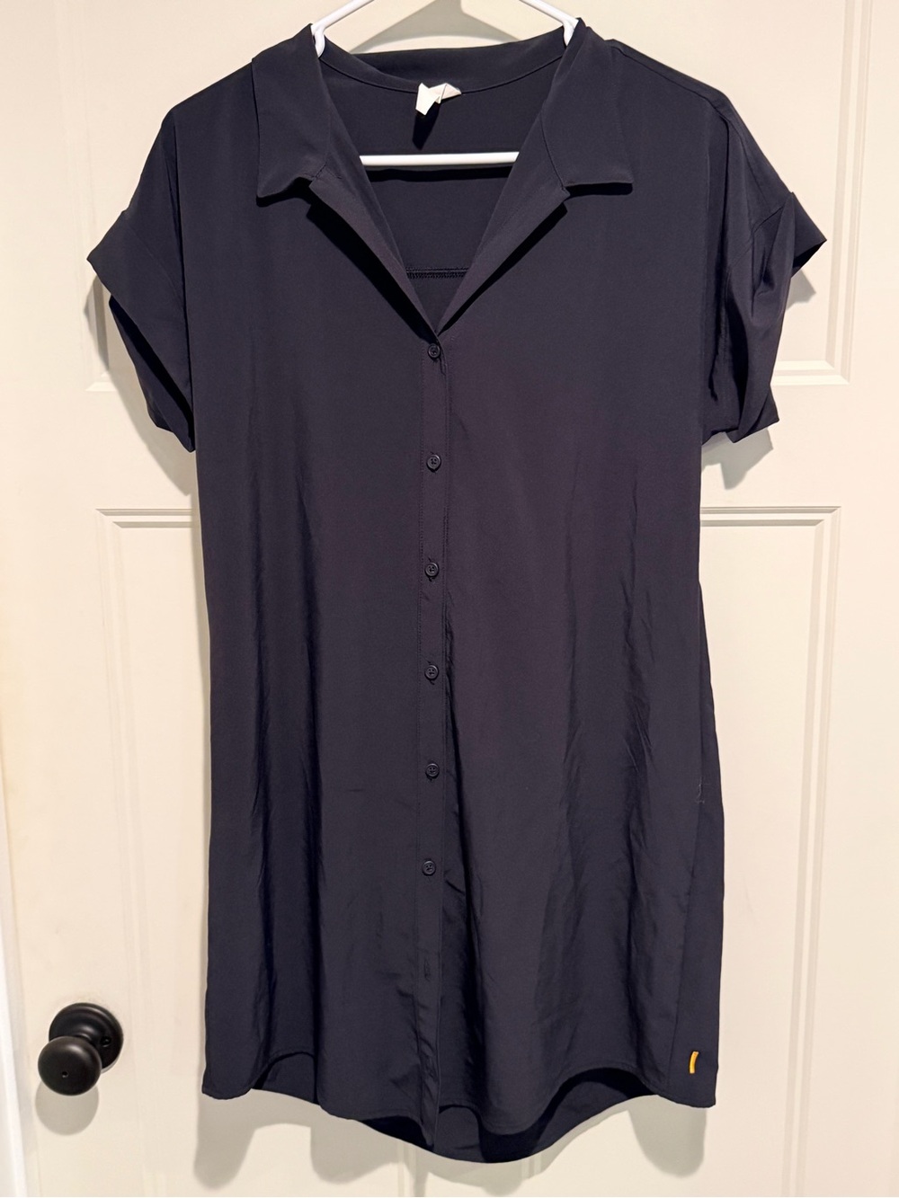 Lucy Women's Short Sleeve Athletic Shirt Dress - S